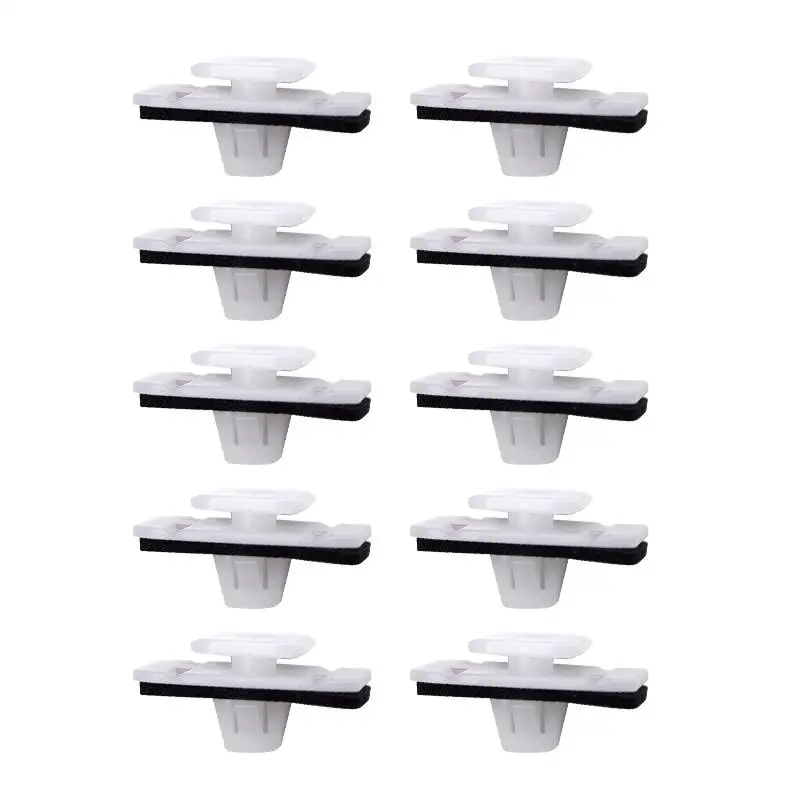 10Pcs Side Lower Door Garnish Moulding Retainer Clips Fit for Honda Pilot Ridgeline