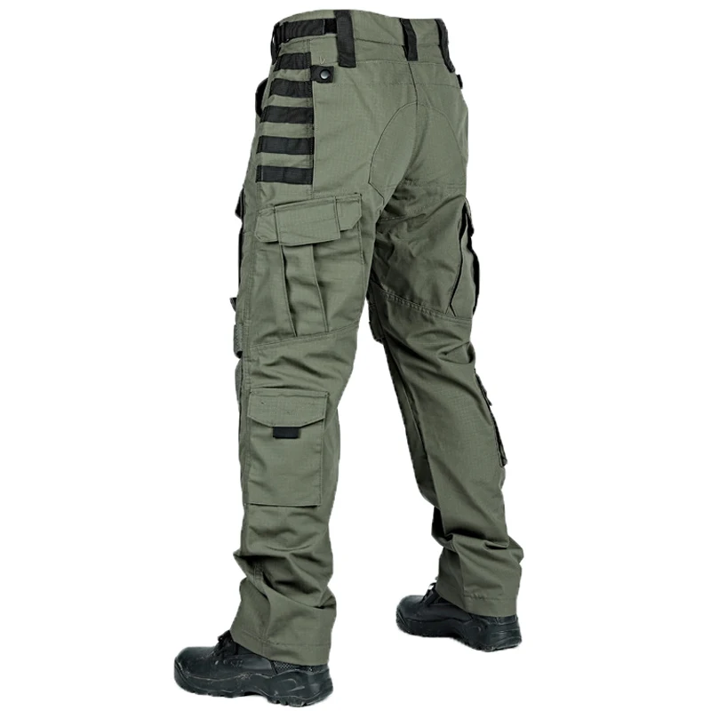 Tactical Suits Workwear Pants Mens Camo Military Wear-resistant Set Trip Tactic Army Shirts Hiking Pant Training Hunting Clothes