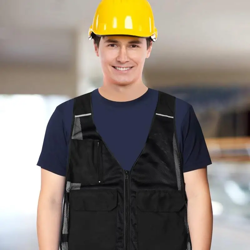 

Ice Cooling Vest Body Cooling Vest With 8 Ice Packs Summer Cooling Vest Adjustable Cold Vest Reflective AC Ice Vest For Hot