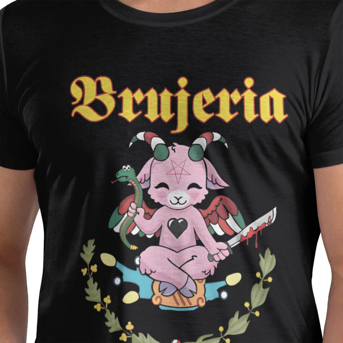 Brujeria Metal Band t-shirt uomo Streetwear t-shirt in cotone Beach O Neck Leisure Tees stampa abbigliamento oversize