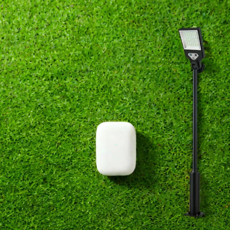 أضواء الشوارع بالطاقة الشمسية في الهواء الطلق، مصباح للطاقة الشمسية مع 3 أوضاع إضاءة مقاومة للماء بمستشعر حركة لساحة مسار فناء الحديقة #4