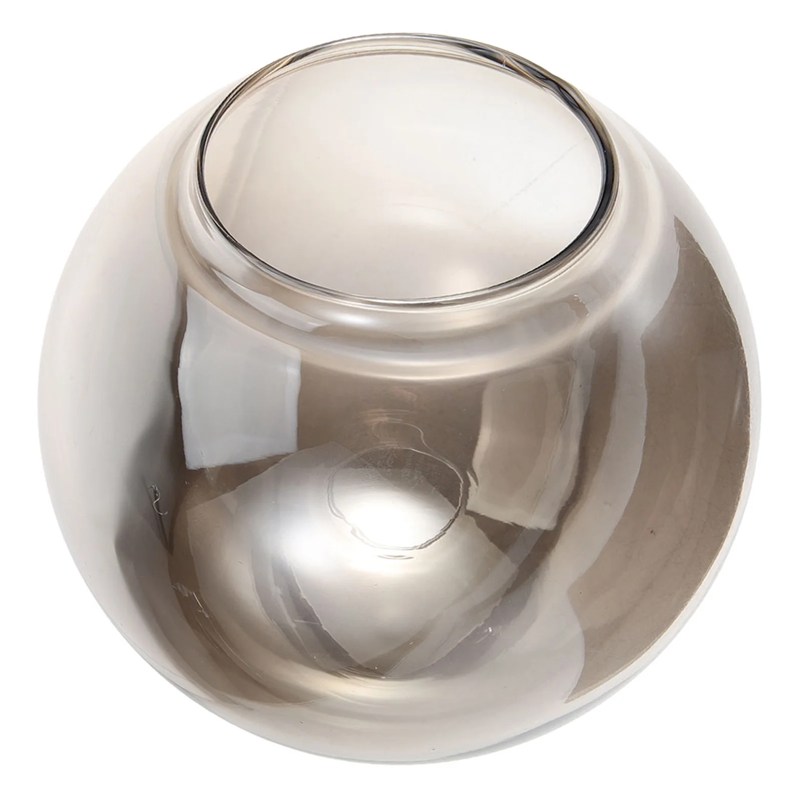 

Изысканный стеклянный абажур для замены подвесного светильника, крышка подвесного светильника с закругленным краем, безопасный дизайн, белый абажур