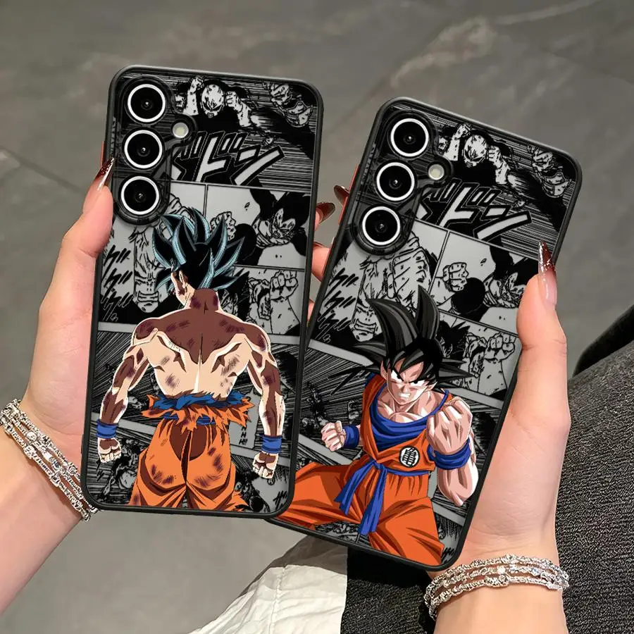 Dragon Balls Z Son Goku Case for Samsung Galaxy A56 A55 A53 A54 A52S A72 A14 A23 A16 A15 A37 A17 A52 A34 A36 A73 A57 Phone Cover