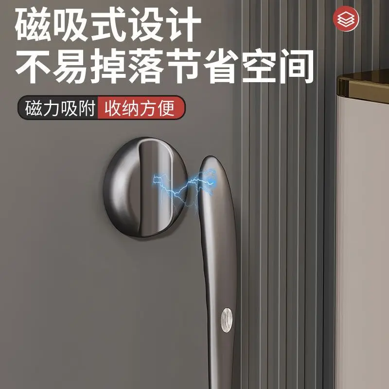 Calzador, dispositivo de doblado de zapatos doméstico de succión magnética de mango largo, bombeo especial de zapatos para levantar y alargar zapatos