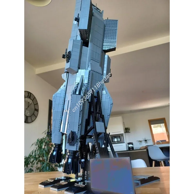 4893 pièces MOC l'expanse PELLA espacé modèle blocs de construction Architecture cadeau de noël assembler bricolage éducation brique jouets enfants