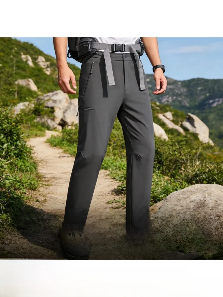 

Outdoor Workwear 3D Tailored Men's Casual Trousers Quick Dry Wear Resistant Tear Proof Spring Summer Nylon Spandex Blend