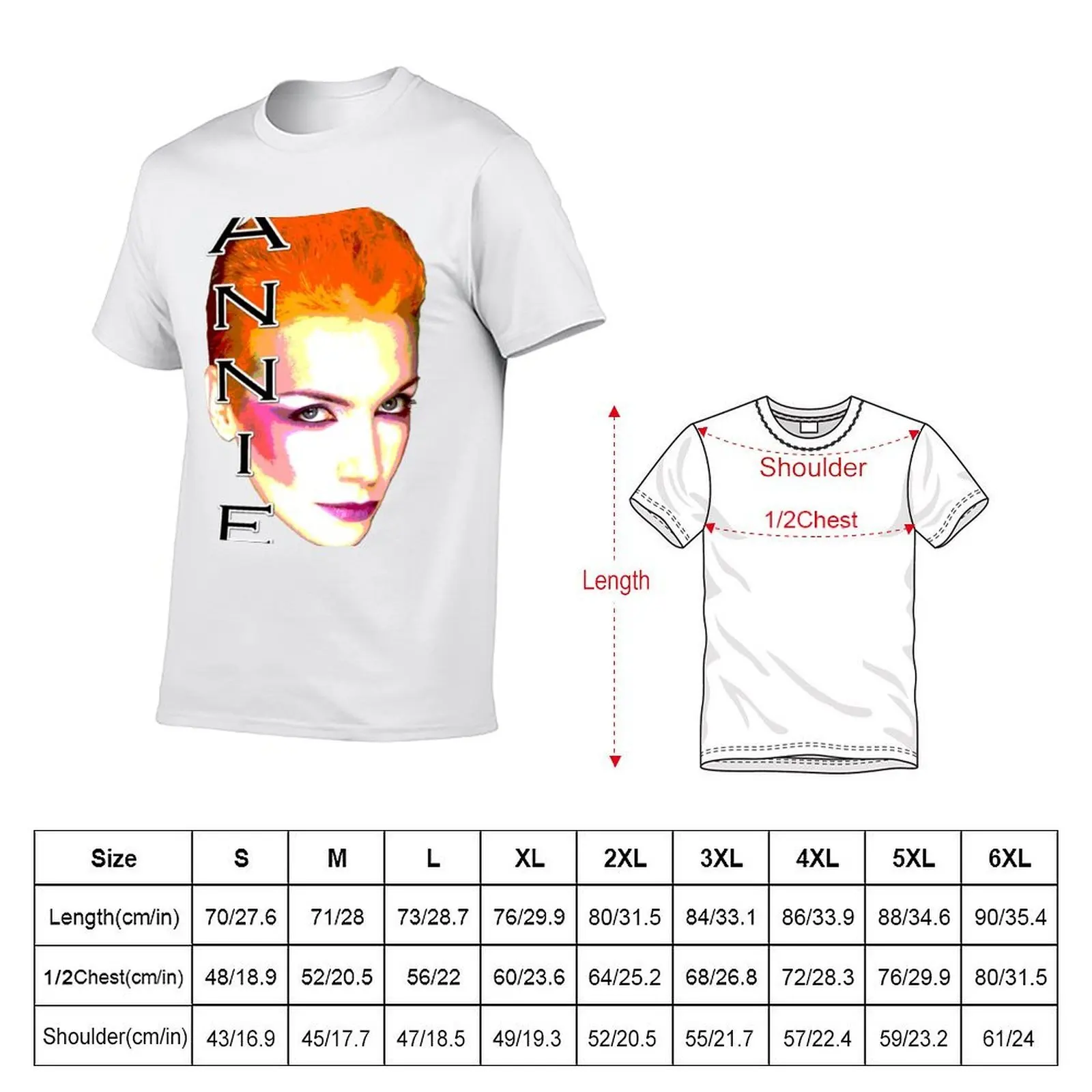 Annie Lennox T-Shirt cotton tshirt 100% cotton t shirts high quality T-Shirt
