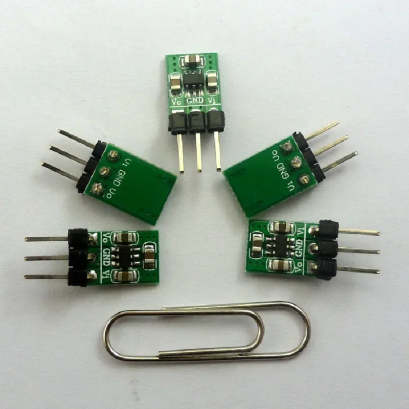 5 Pcs 1.2mhz mini 1.8V 3V 3.7V 5V to 3.3V Boost And Buck Low Noise Regulated Charge Pump DC-DC Converter