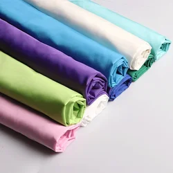 300T Textile Waterproof Pongee Fabric Per Meter for Down Jacket Needlework Outdoor Jacket Clothes Sewing Lining Cloth Soft White