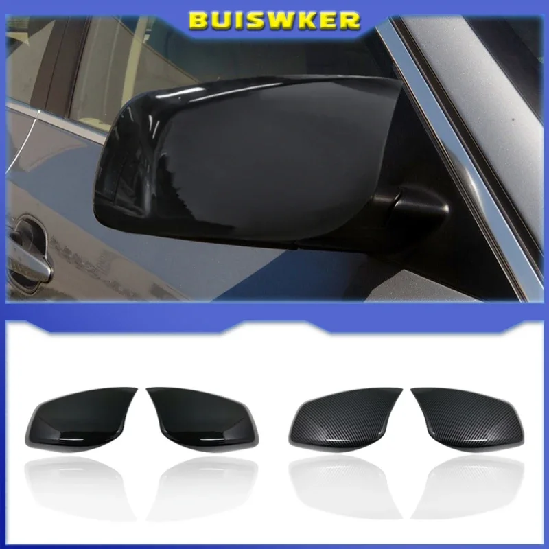 For 2004-2010 BMW 525i 528i 530i 535i 545i 550i 645ci 650i (E60 E61 E63 E64) Side Mirror Cover Caps 51167078359 51167078360