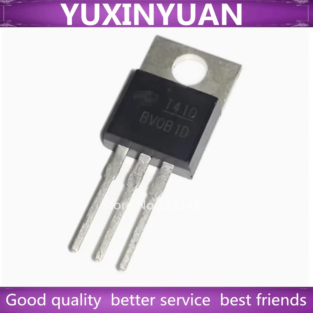 Imported original transistor T410 TO 220 through-hole MOS field-effect transistor AOT410 power control transistor