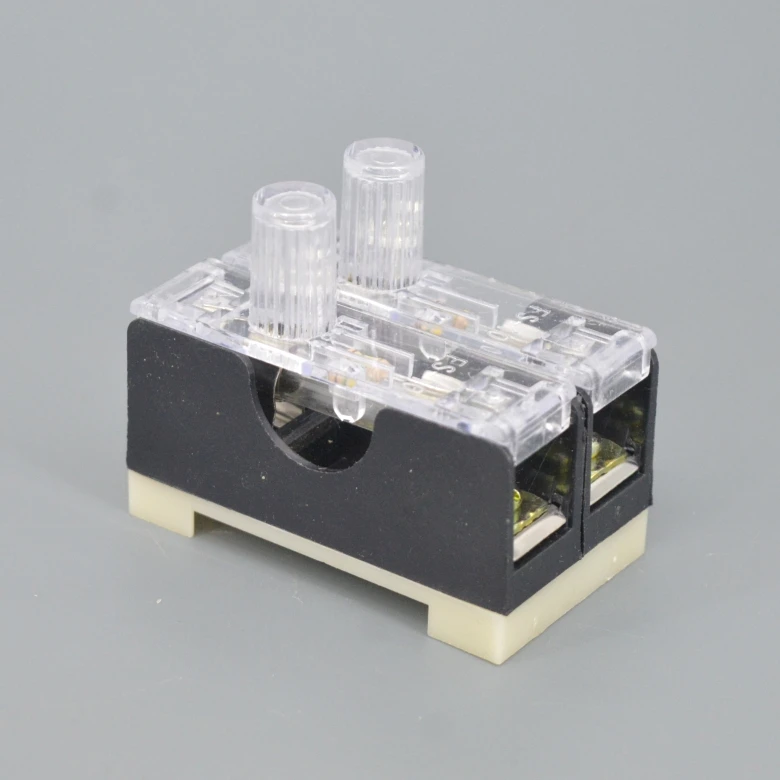 6X30mm Double Built-in Fuse Holder with L10A Fuse FS-102