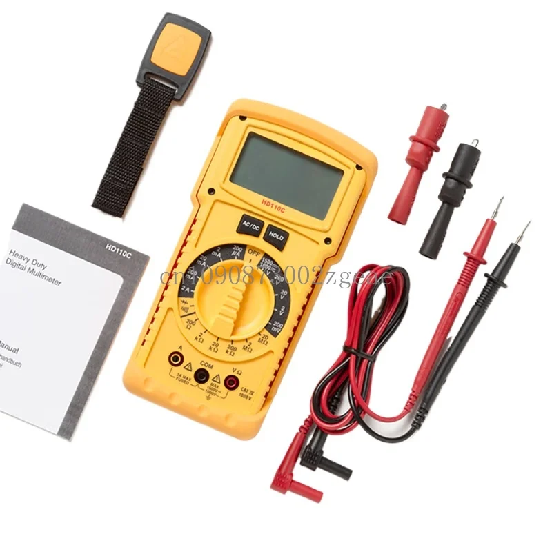 Digital Multimeter, Industrial Control Test, Measuring Accessories, Photovoltaic DC Voltage, 1500V, HD110C, HD160C, HD110C