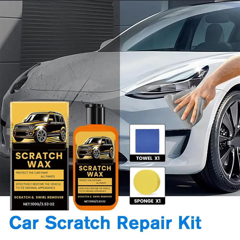 Car Scratch Remover Paint Care Tools Auto Swirl Remover Anti Wax Scratch Repair Auto Scratches Body Compound Grinding Polis Y0R9