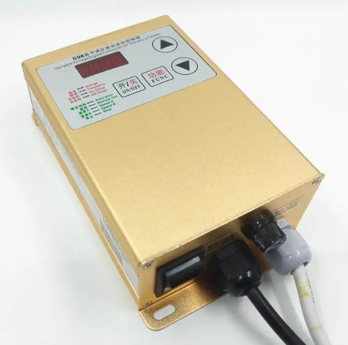 CUN SDVC20-L digital pressure regulating vibration feeding controller 380V/10A wire rolling machine speed controller