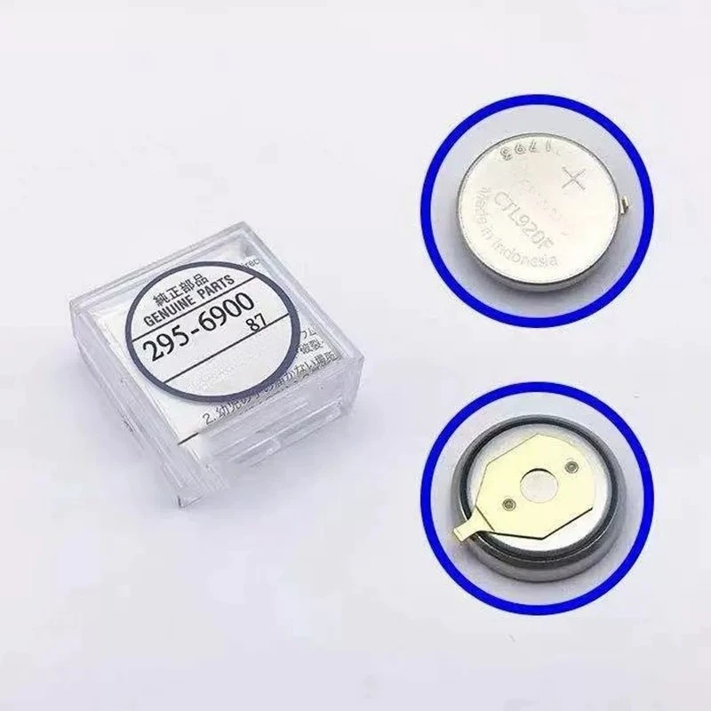 1pcs，。for Rechargeable battery for watch light kinetic energy 295-6900 CTL920F，。