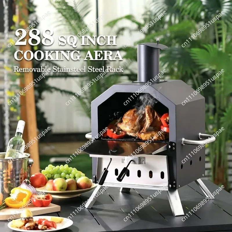 12 inch pizza oven stainless steel oven outdoor firewood pizza grill