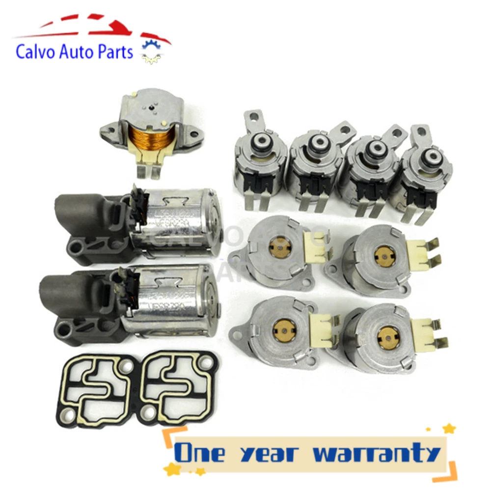 New 02E DQ250 DSG 6-Speed Transmission Valve Solenoids Kits 02E325025AJ 02E321371E For A3 Q3 Seat Touran Golf Passat