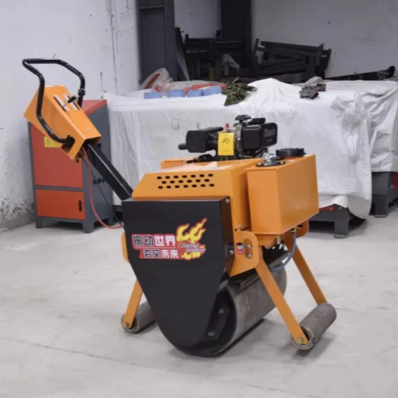 

Double-wheeled Compaction Compactor Small Compactor Vibrating Hand-held Seat-driven Single