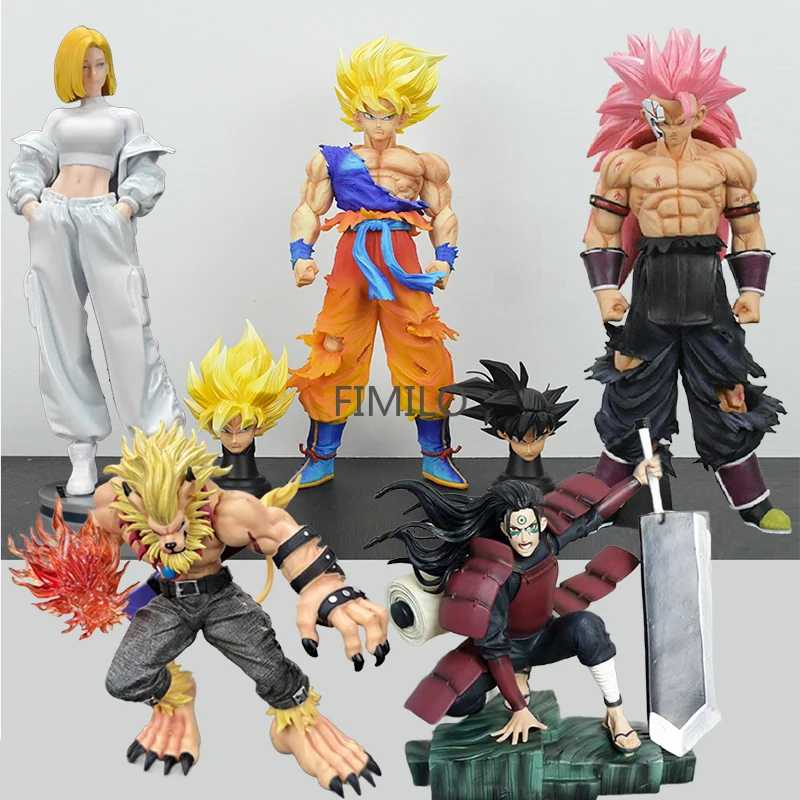 

Anime Tien Shinhan Dragon Ball Figures Zamasu Super Saiyan3 Dbz Android 18 Figurine Naruto Uchiha Sasuke Figure Leomon Digimon