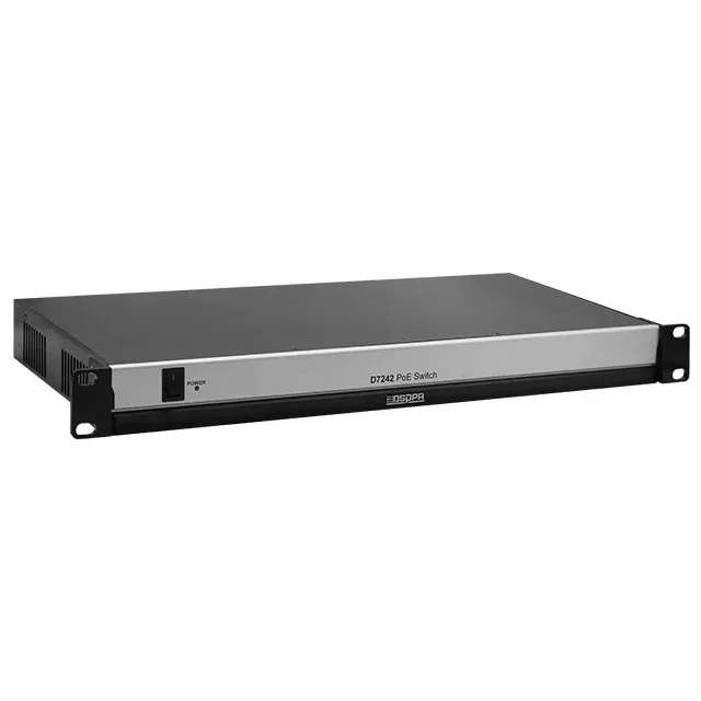 8 Port 10M 100M Desktop Managed Fiber Conference Security Monitoring Network Ethernet Smart POE Switch