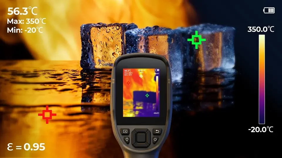 TOPDON TC004 Handheld Infrared Thermal Scanner Imaging Camera Imager PC Image Analysis High Resolution Accuracy 256*192 Tool