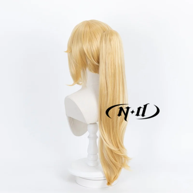Nd gatilho cosplay perucas loira peruca zenless zona zero zzz jogo cosplay perucas de cabelo para mulheres comic con coser resistente ao calor
