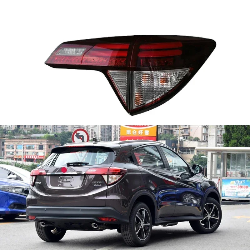 

For Honda VEZEL 2019 2020 2021 Car Accessories LED Rear Taillight Assembly Rear lamp Tail Lights Stop lamp reverse lamp