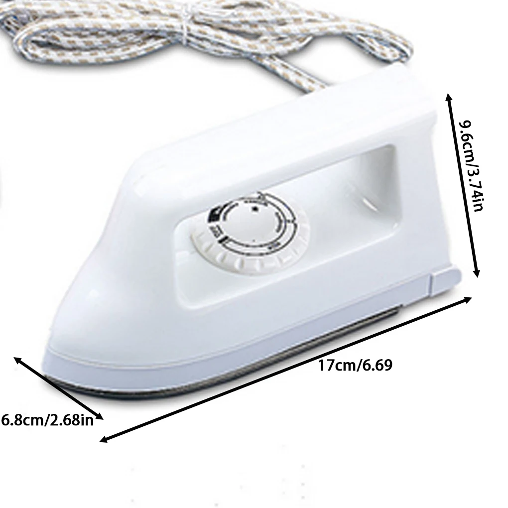 Mini artesanato ferro elétrico ue/eua plug portátil acessível imprensa de calor diy pequeno ferro para passar roupas lavanderia diy brinquedo energia