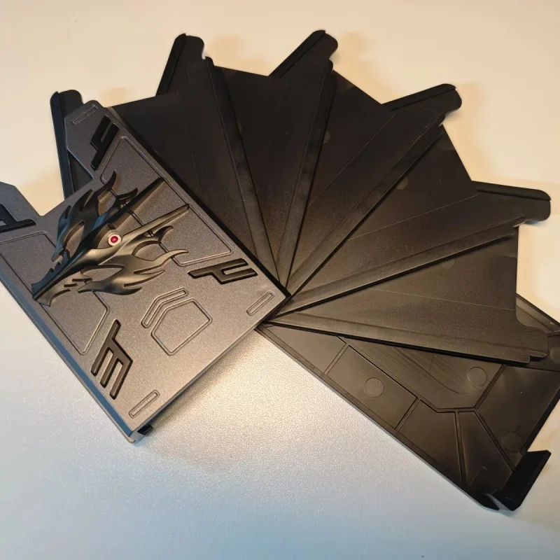 In Stock Expandable Cardboard Kamen Rider Ryuki Ryuga Card Storage Folding Case Id Cards Anime Collection For Fans Holiday Gift view 6