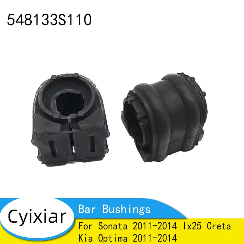 

2 Pcs Front Stabilizer Bar Bushings for Sonata 2011-2014 Ix25 Creta for Kia Optima 2011-2014 548133S110 54813-3S110