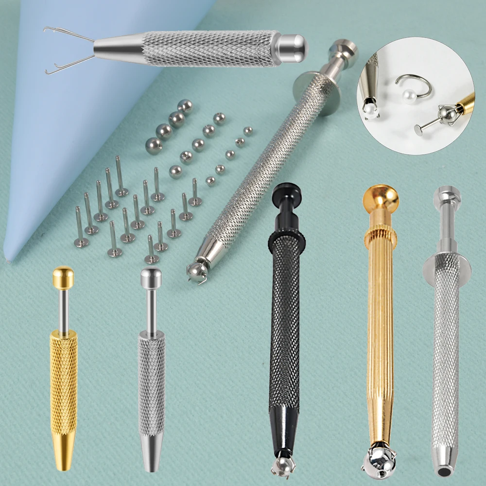 Surgical Steel Pick Up Tool Holder Ball Bead Clamp Body Piercings Forceps Grasping Tweezers Catchers Pliers Jewelry Piers