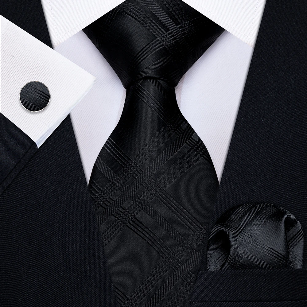 الرجال أسود أبيض رمادي العلاقا - مراجعة Silk Tie Striped وسعره