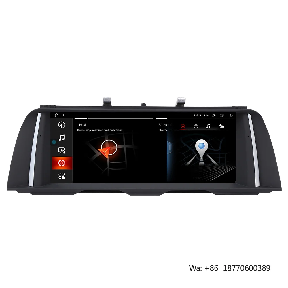 For Bmw 5 Series F10 Carplay Android Auto Stereo 10.25