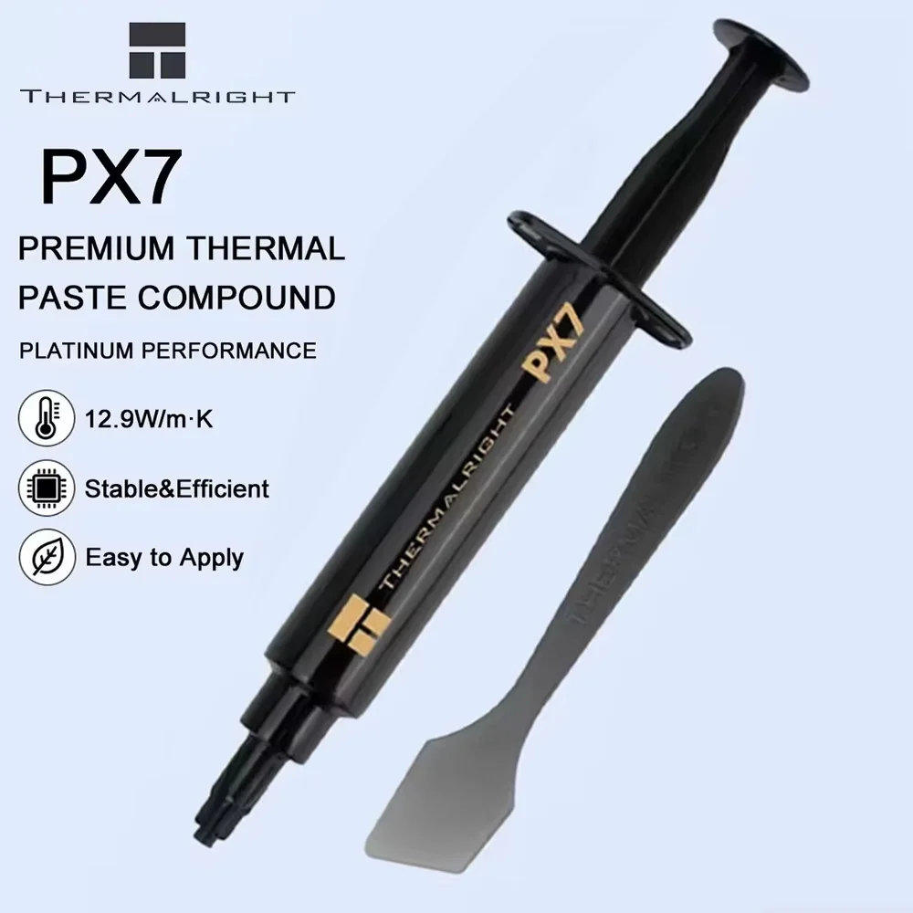 Thermalright PX7 PX9 Thermal Paste Grease Paste 12.9 W/m-k 2.5/4.5/6.5/8.5g CPU GPU Heatsink Cooling Thermal Grease with Spatula