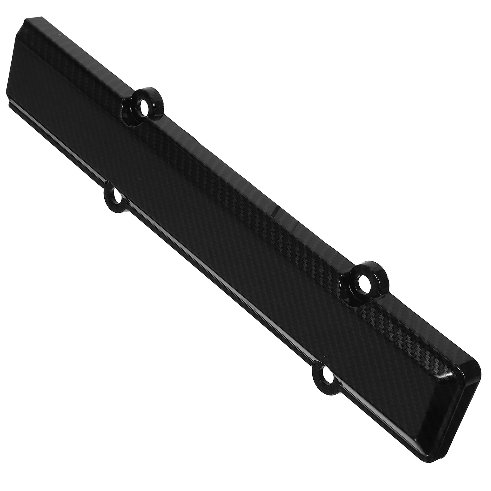 

Carbon Fiber Style Engine Valve Cover for Car Lightweight Plastic Spark Plug Protector Compatible with Multiple Models Engine