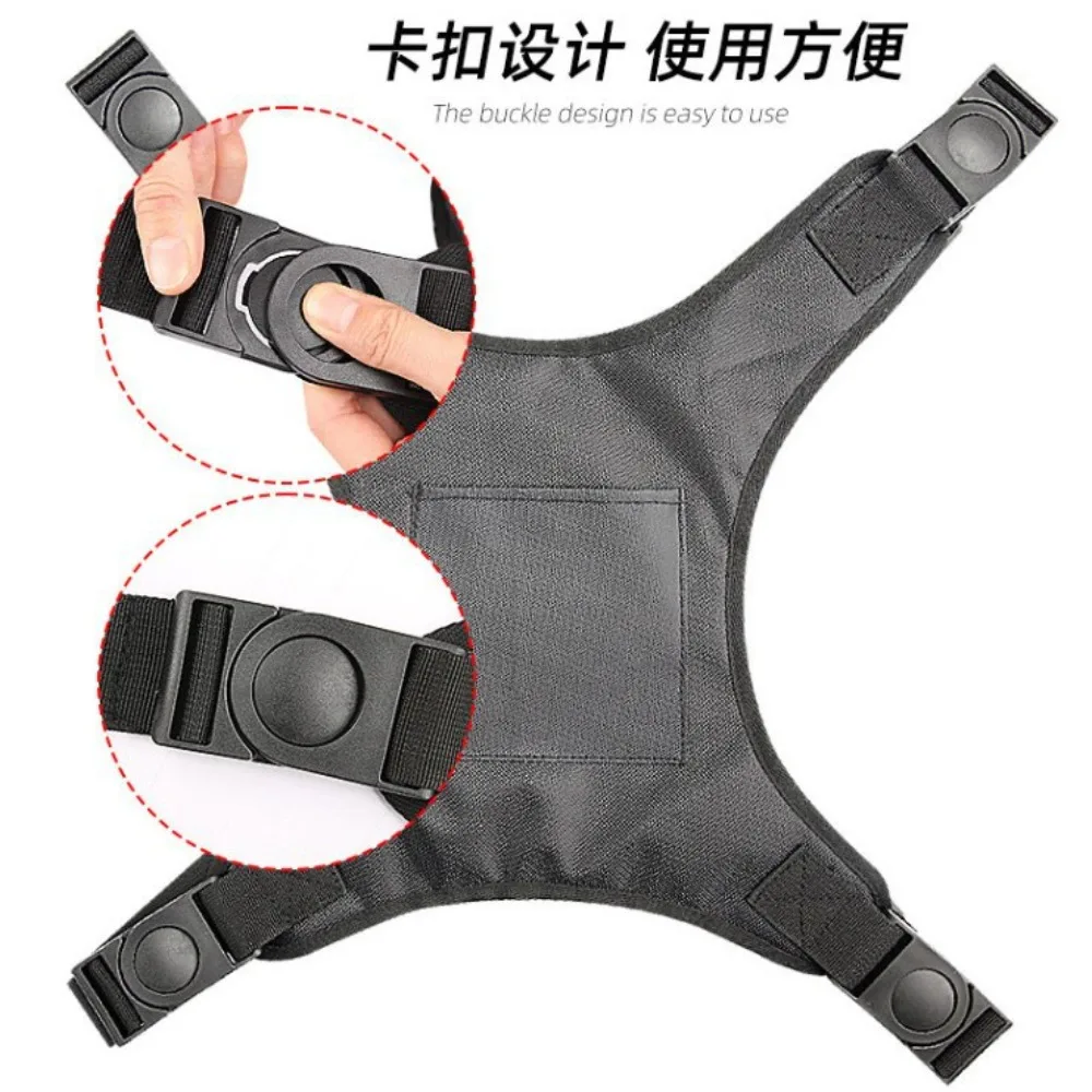 Adjustable Chest Harness Wheelchair Anti Fall Restraint Vest Backrest Wheelchair Waist Belt Patient Support Protective Strap