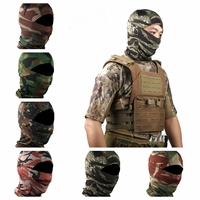 Outdoor Riding Mask Tactical Camouflage Windproof dustproof Headgear Breathable Headscarf Tiger Spot/German Spot/Various Camo