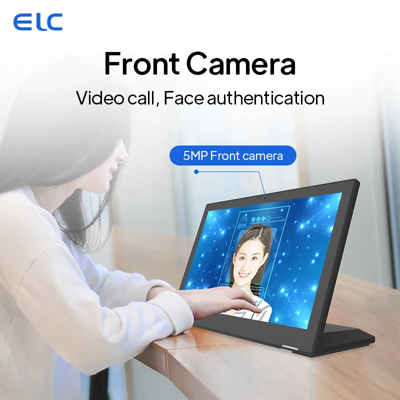 OEM ODM 13.3 بوصة أندرويد اللوحي RK3566 5M/P معالج ثماني النواة 2GB لافتات رقمية على شكل حرف L جهاز طلب المطاعم