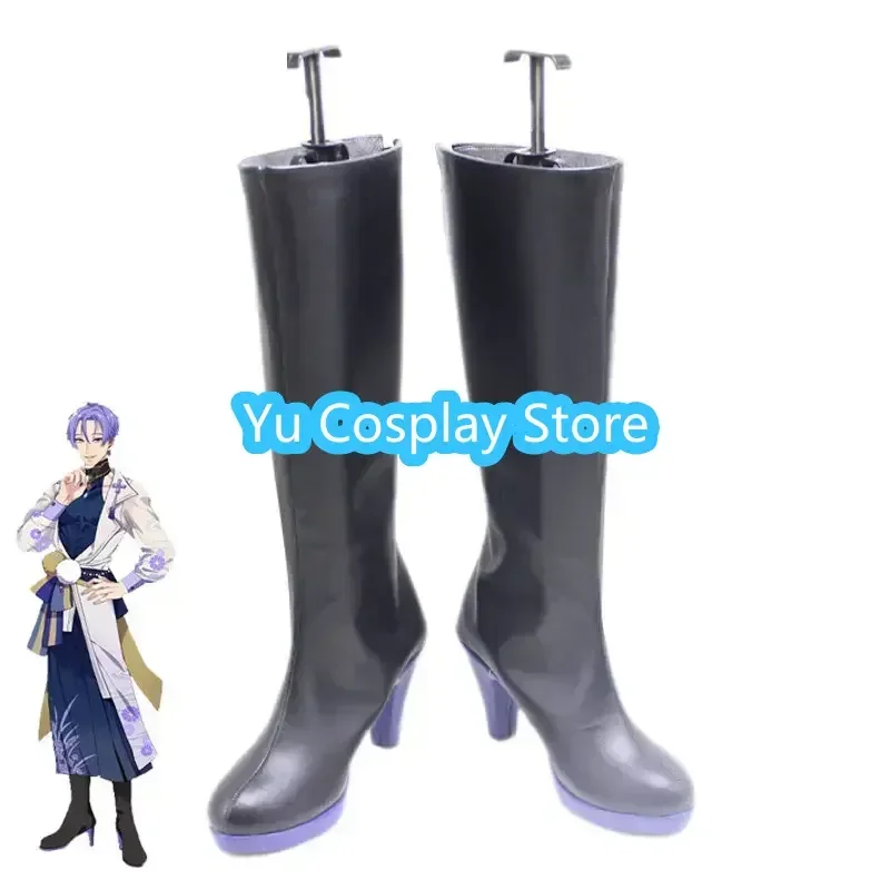 

Yu-Cosplay Game Nu: Carnival Kuya Cosplay Shoes Halloween Carnival Boots PU Leather Shoes Cosplay Props Custom Made