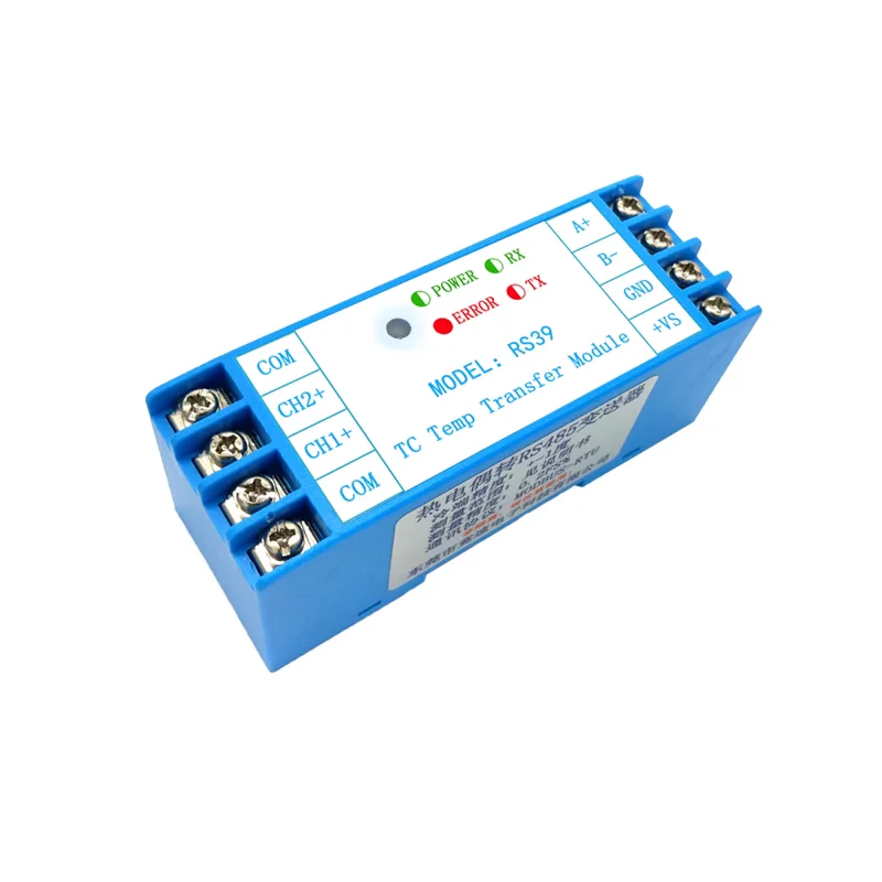 

RS39 2-channel K-type thermocouple temperature acquisition module STERJ thermocouple to MODBUSRTU transmitter