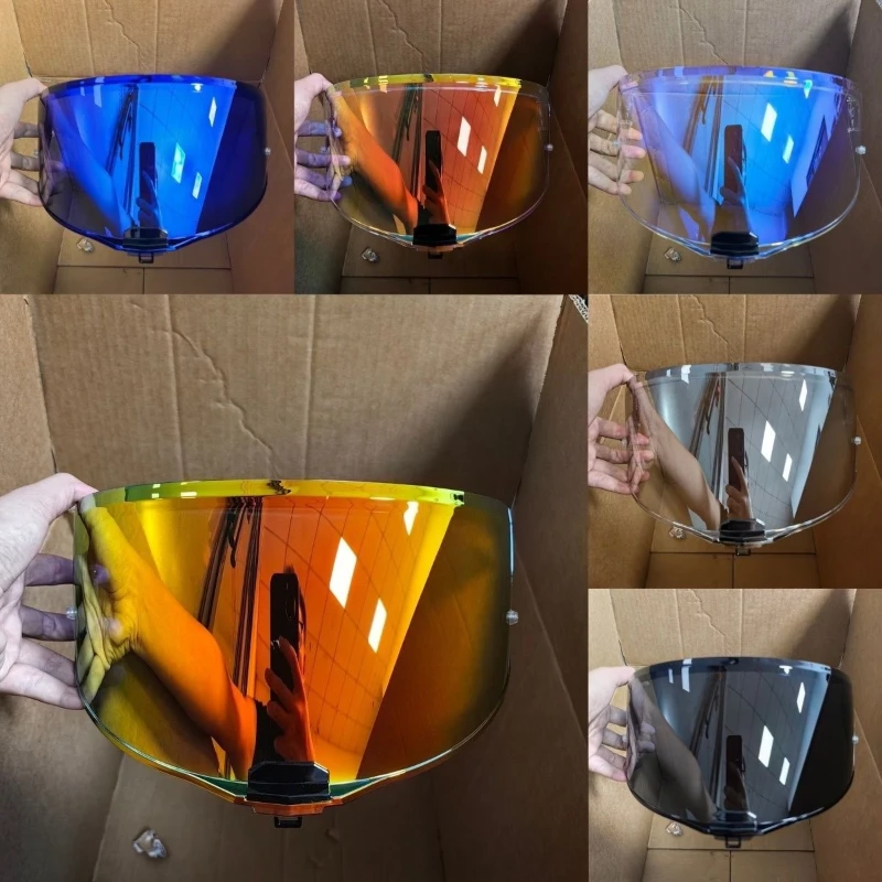 

LS2 FF811 VECTOR II Helmet Visors Full Face Motorcycle Helmets Color Lens Black Silver Visor Windshield and Anti Fog Stickers