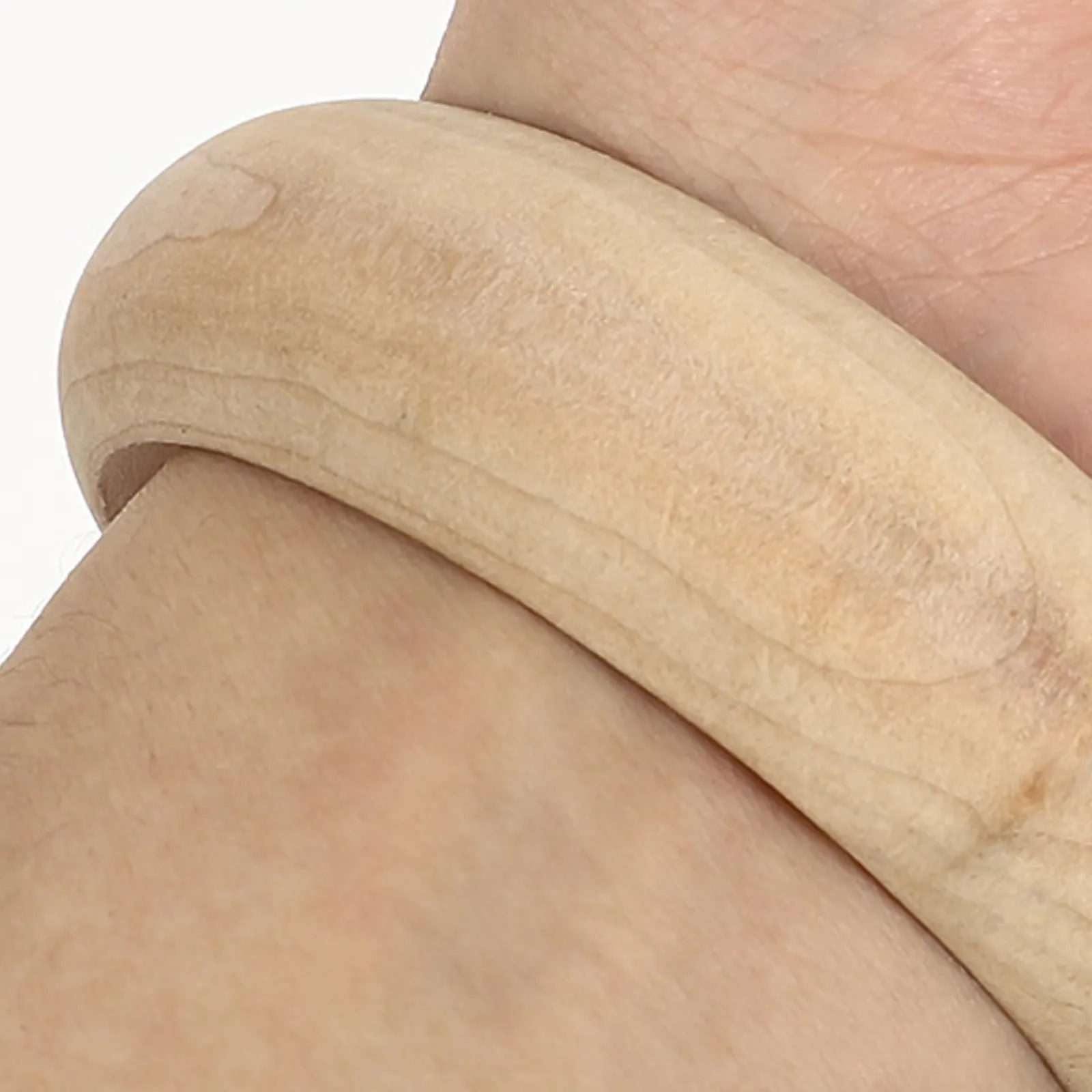 

3Pcs Wooden Bracelet Making Rings Natural Unfinished Smooth Craft DIY Accessories for Jewelry Home Decor Ornaments