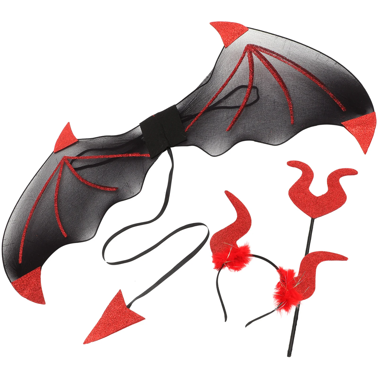 

Wing Demon Wings Set Halloween Accessory Cloth Costume Costumes Accessories