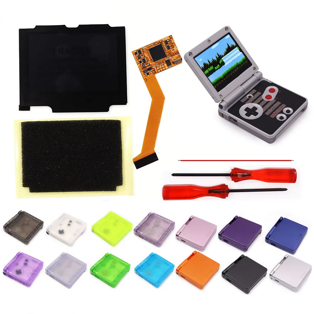 For Gba Sp Lcd Scre…