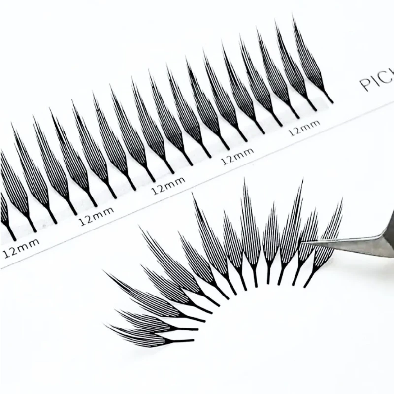 Falsche Wimpern Manga Federwimpern Cosplay Wimpernbüschel Make-up-Tools