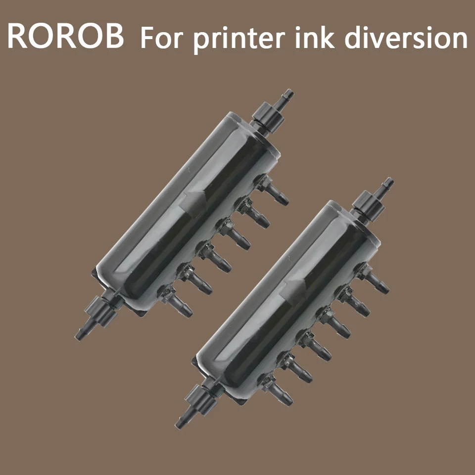 Rozdzielacz cyrkulacji atramentu do tuby atramentowej i Epson XP600 4720 5113 głowicy drukującej filtr buforowy z cyrkulacją tuszu