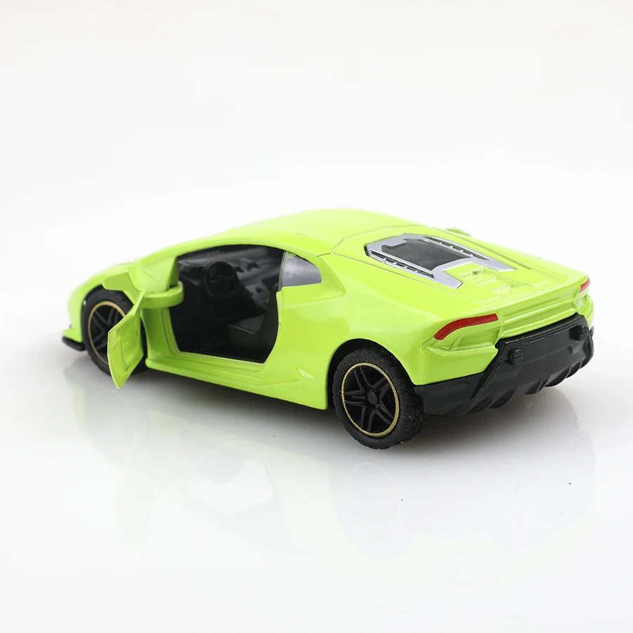 (bagged)1:43 Lamborghini Racing Car, Alloy Model Car, Simulated vehicle, children's alloy car, boy's toy model, car ornaments