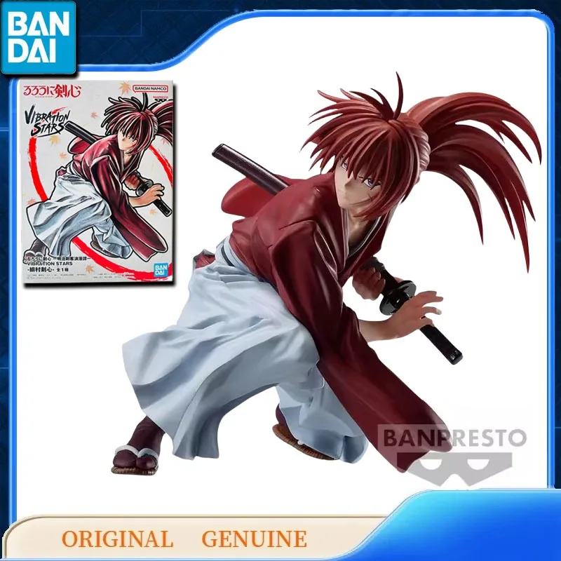 

Bandai Original Genuine BANPRESTO VIBRATION STARS HIMURA KENSHIN Anime Action Figures Toys Kids Gift Assembly Model Ornaments