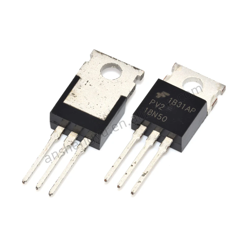 5PCS FQP18N50V2 Field Effect 18A 500V TO-220